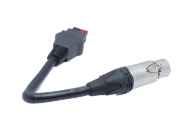Adapter Kabel für Golfcaddy Trolley Akku 2 Anderson auf XLR3 Anschluss Verbinder